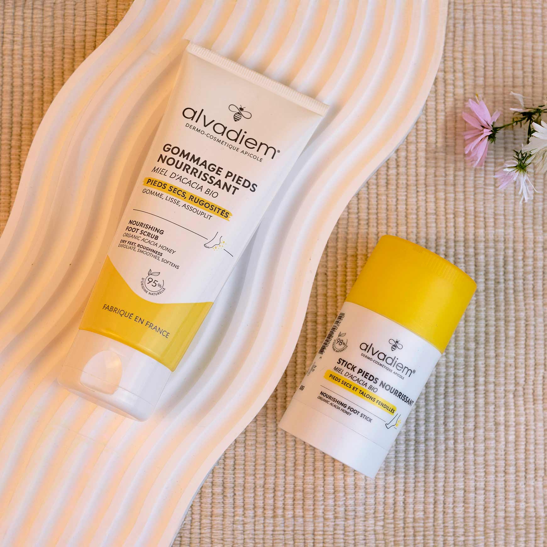 La routine des pieds doux