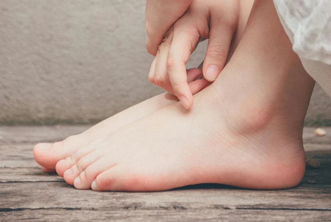 Ongles des pieds jaunes 