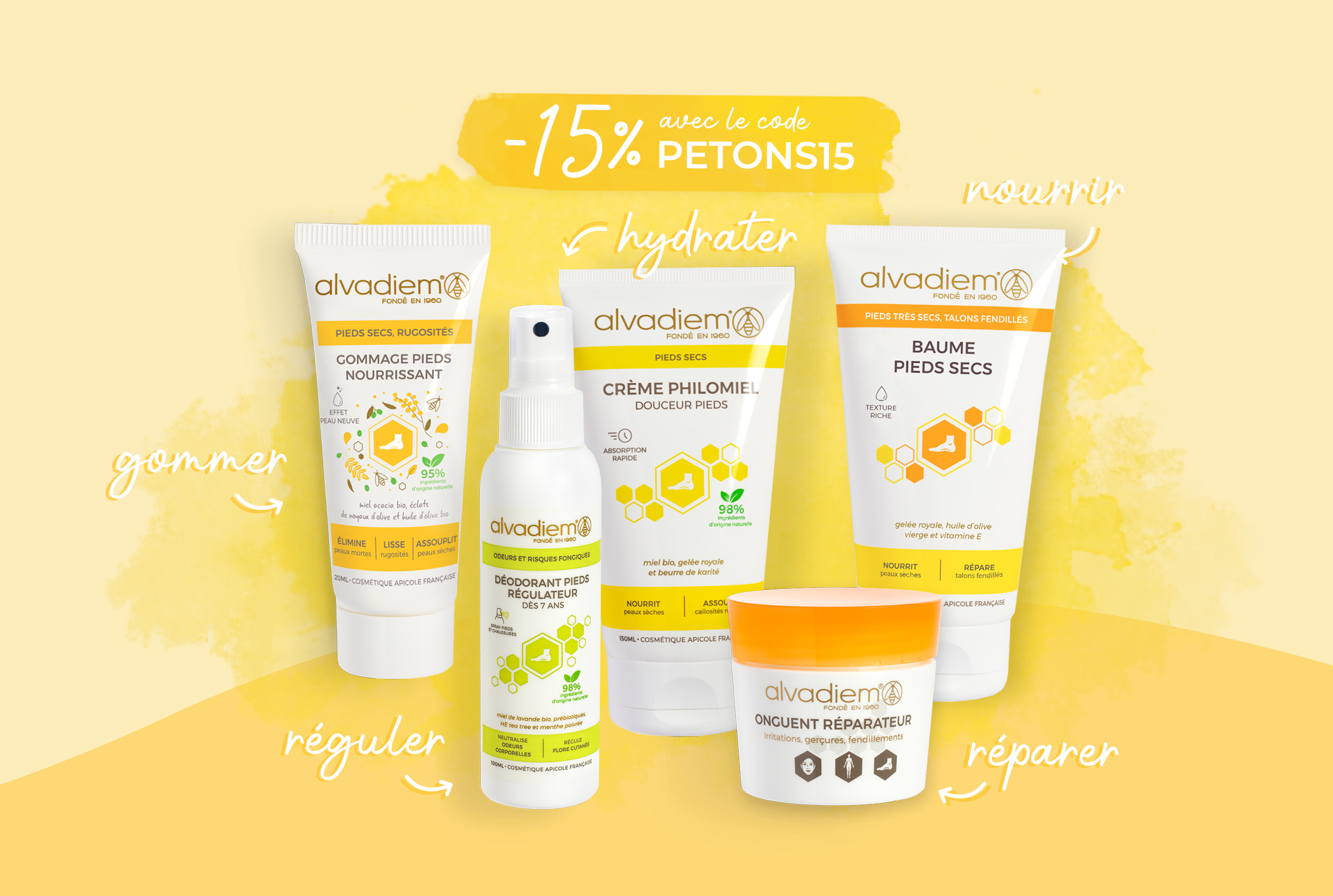 Crèmes pour les pieds efficaces
