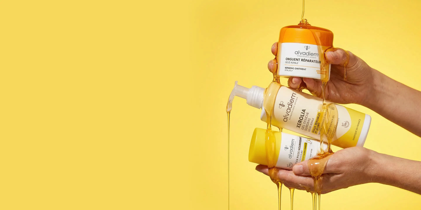 Miel doré Alvadiem — soins naturels aux actifs de la ruche