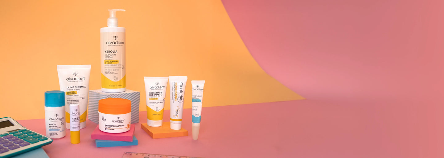 Miel doré Alvadiem — soins naturels aux actifs de la ruche