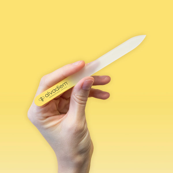 Lime à ongles Alvadiem en verre