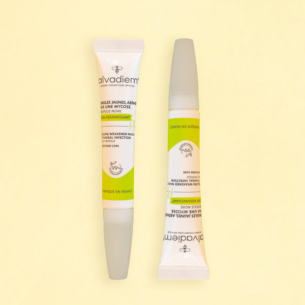 Duo Soin ongles jaunis, abîmés