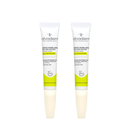 Duo Soin ongles jaunis, abîmés