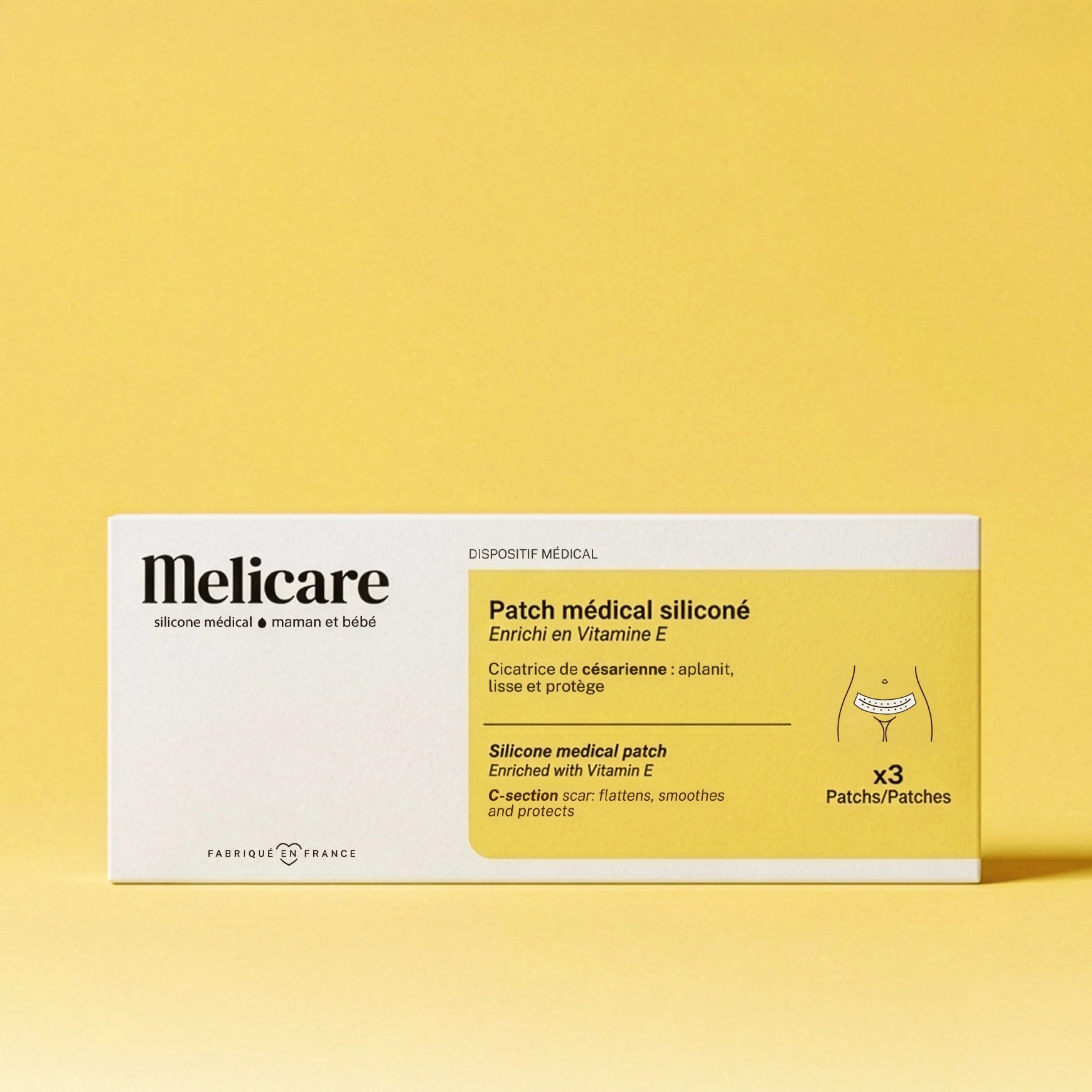 Patch médical siliconé Melicare