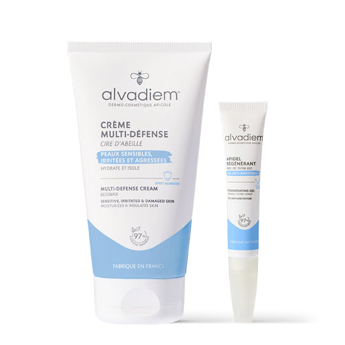 Le duo des peaux sensibles