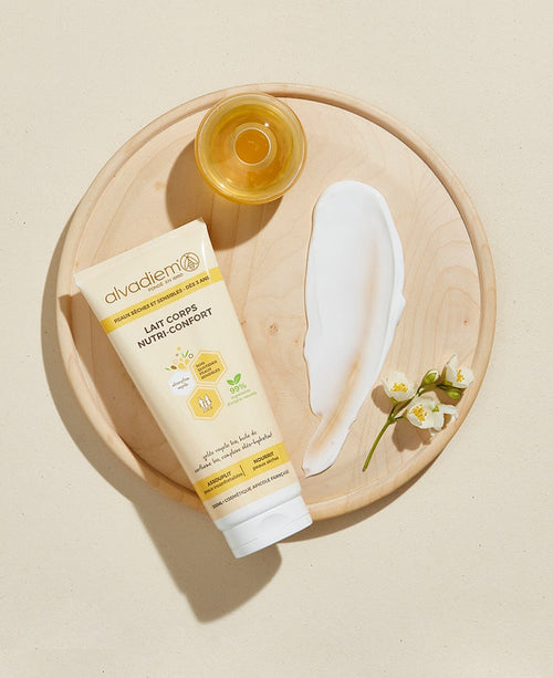 Lait pour le corps hydratant naturel peau atopique 